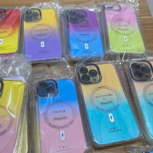 COVER IPHONE 12 MAGNETIC COLORES