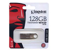 MEMORIA USB SD 128 GB CLASE 10 KINGSTON 100MB/S